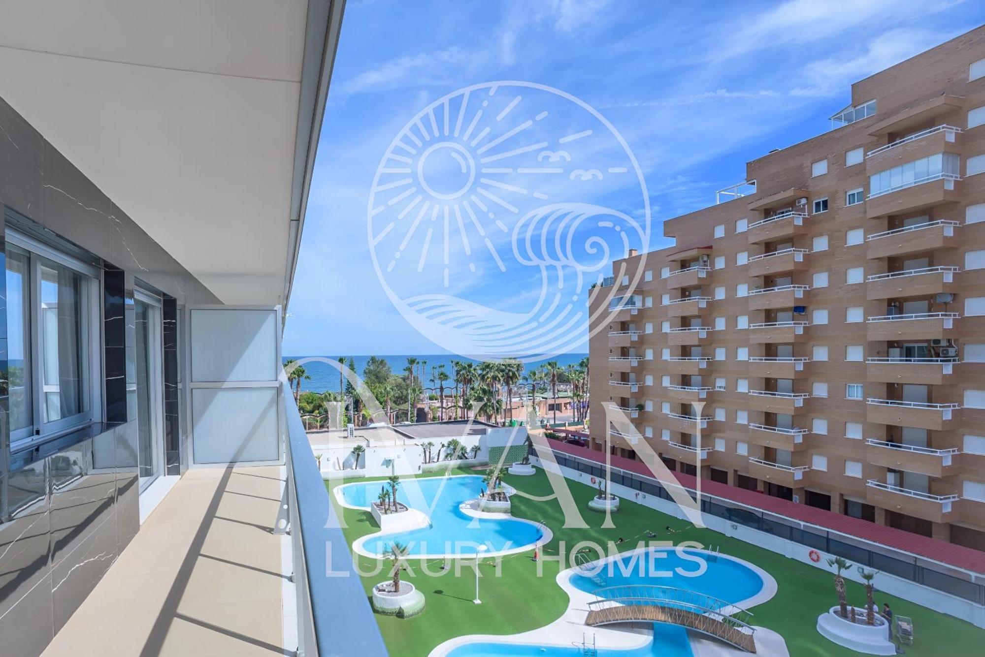 Casa Eveline Ivan Luxury Homes 3ªpta Sur 1ªlinea Oropesa del Mar Bagian luar foto